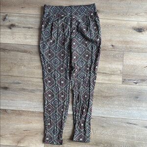 Geometric Patterned Women's Pants